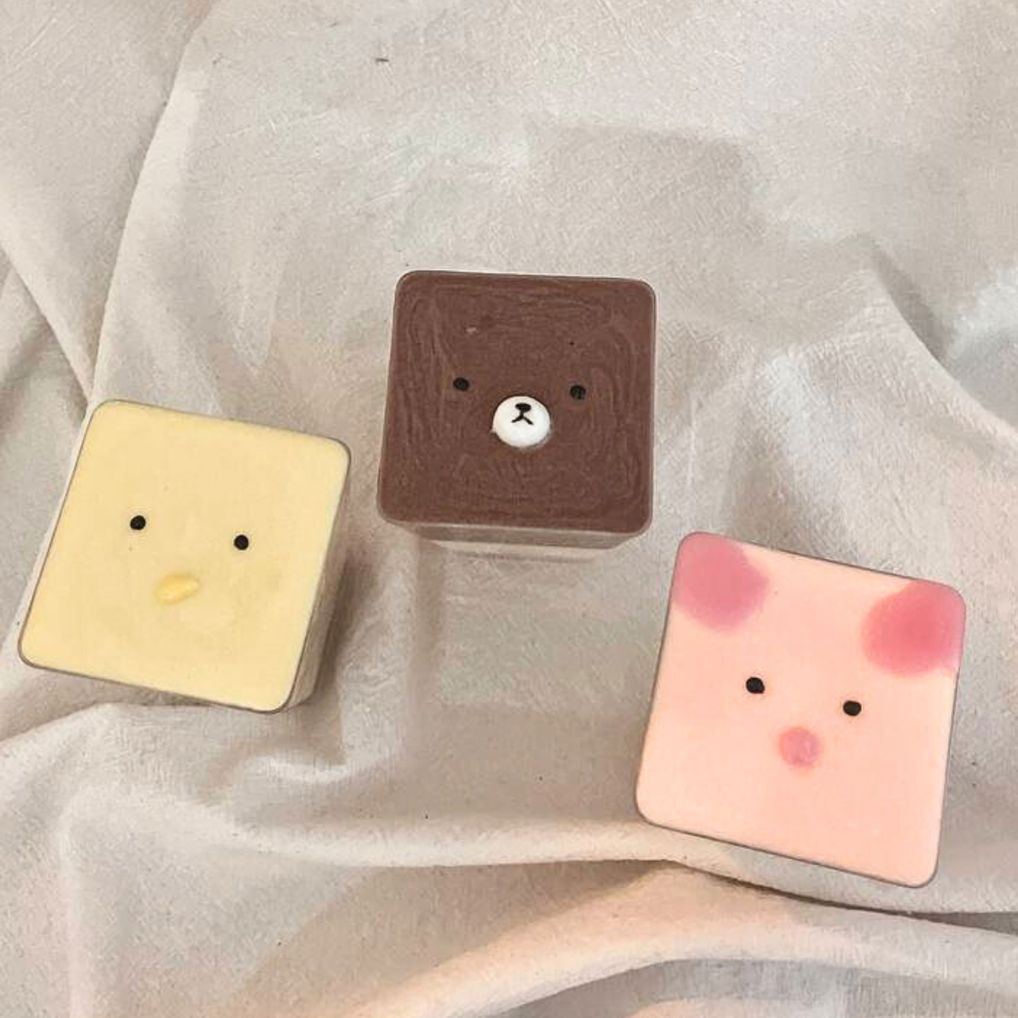 Character Pudding 动物或卡通图案布丁2