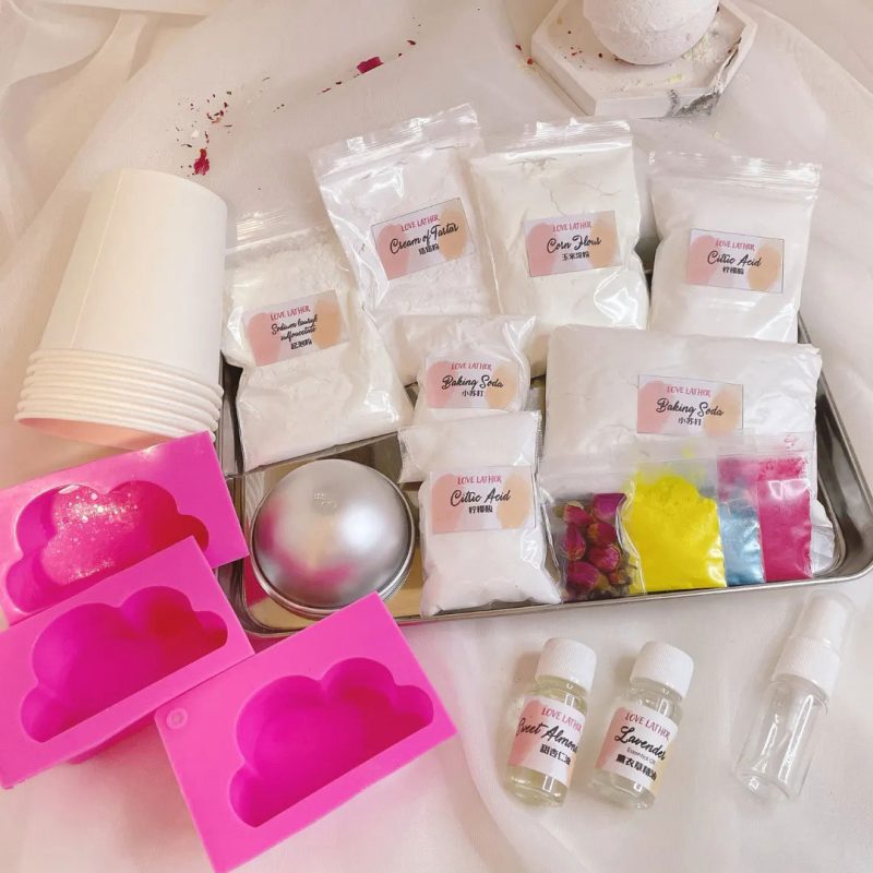 【彩虹云泡泡锭】材料包