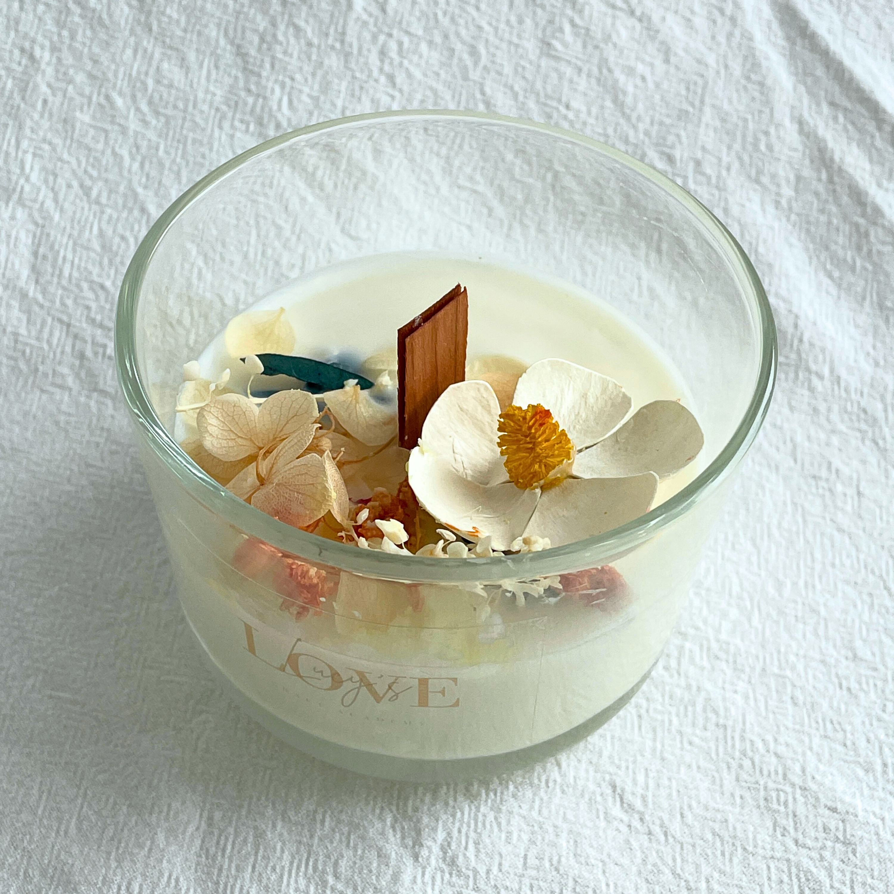 Dried Flower Candle (3)